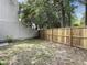 Backyard with privacy fence at 10 Stallion Ct, Charleston, SC 29407