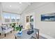 Bright office featuring vaulted ceilings and access to an outdoor balcony at 101 Hanover St, Charleston, SC 29403