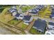 Lovely home features a fenced backyard with green grass and a private patio at 1115 Fitzgerald Ct, Summerville, SC 29485