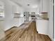 Bright kitchen featuring white cabinetry and stainless steel appliances at 120 Apache Dr, Summerville, SC 29483