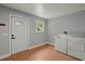 Convenient laundry room with washer, dryer hookups and an exterior door at 1248 Sumner Ave, North Charleston, SC 29406