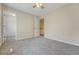 Spacious bedroom includes carpet, ceiling fan, and walk-in closet at 1308 Wild Olive Dr, Mount Pleasant, SC 29464