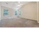Large main bedroom with high ceilings, and natural light from large windows at 1308 Wild Olive Dr, Mount Pleasant, SC 29464