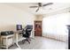 Bright office space with neutral walls, light gray floors, and sit stand desk at 137 Salem Creek Dr, Goose Creek, SC 29445