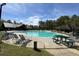 Lovely neighborhood pool, featuring a bathhouse, picnic tables and plenty of lounge chairs at 137 Salem Creek Dr, Goose Creek, SC 29445