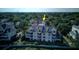 Panoramic view of a waterfront neighborhood near the ocean, with mature trees at 1551 Ben Sawyer Blvd # 4D, Mount Pleasant, SC 29464