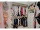 Organized walk-in closet with ample hanging space, shelving, drawers, and storage solutions for optimal organization at 1551 Ben Sawyer Blvd # 4D, Mount Pleasant, SC 29464