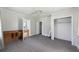 Bedroom with gray carpeting, a ceiling fan, a large closet and neutral walls at 1736 Central Ave, Summerville, SC 29483
