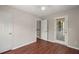 Bedroom with ceiling fan, closet and outdoor access at 1844 Hubbell Dr, Mount Pleasant, SC 29466