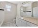Bathroom features a vanity with generous countertop space and a shower-tub combination at 1915 Chatelain Way, Mount Pleasant, SC 29464