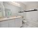 Bathroom featuring a double sink vanity and a shower-tub combination at 1915 Chatelain Way, Mount Pleasant, SC 29464