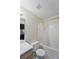 Bathroom featuring a single sink vanity and shower-tub combo at 2011 N Highway 17 # 1400P, Mount Pleasant, SC 29466