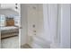 Bright bathroom showcasing a white bathtub and shower with tile surround at 232 Moon Dance Ln, Summerville, SC 29483