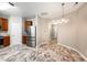 Functional kitchen area adjacent to the dining room, featuring stainless steel appliances at 234 S Lamplighter Ln, Summerville, SC 29486