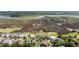 Aerial shot featuring a neighborhood next to the golf course at 2668 Crooked Stick at 2668 Crooked Stick Ln, Mount Pleasant, SC 29466