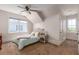 Cozy bedroom with a bed, ceiling fan and lots of natural light from the window at 2668 Crooked Stick Ln, Mount Pleasant, SC 29466