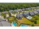 Beautiful homes with pools, fenced yards, and well-manicured lawns nestled in a neighborhood with mature trees at 3274 Arrow Arum Dr, Johns Island, SC 29455