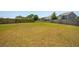 A sprawling backyard features well maintained lawn and tall privacy fence at 3274 Arrow Arum Dr, Johns Island, SC 29455