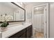 Bright bathroom with a single vanity and decorative accents at 3274 Arrow Arum Dr, Johns Island, SC 29455