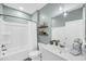 Bathroom featuring a shower-tub combo, vanity with sink, and decor at 331 Saddlewood Dr, Charleston, SC 29414