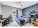 Bedroom features a ceiling fan, window, and view at 331 Saddlewood Dr, Charleston, SC 29414