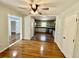 Open-concept dining area seamlessly connects to a modern kitchen, creating an inviting space for entertaining at 365 W Pine St, Varnville, SC 29944