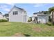 Expansive backyard featuring a hot tub, patio area, and ample green space, perfect for outdoor living at 3769 Summerton St, Mount Pleasant, SC 29466