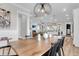 Open floor plan featuring a dining room, kitchen, and living room with a fireplace at 3769 Summerton St, Mount Pleasant, SC 29466