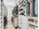 Spacious walk-in closet featuring custom shelving and ample storage at 3769 Summerton St, Mount Pleasant, SC 29466