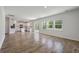 Spacious living room featuring hardwood floors, neutral walls, and an open layout at 425 W Respite Ln, Summerville, SC 29483