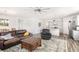 Cozy living room with plush seating, a decorative rug, and an open layout at 5000 Paddy Field Way, Ladson, SC 29456