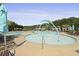 Community pool featuring shallow splash zone, ideal for safe water activities and Gathering fun at 505 Spanish Wells Road Rd, Summerville, SC 29486