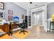 Office offering hardwood floors, computer desk, and neutral decor at 554 Tidewater Chase Ln, Summerville, SC 29486