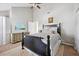 This bright main bedroom features large closets and a charming chest of drawers at 623 Bay Tree Ct, Mount Pleasant, SC 29464