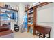 Organized walk-in closet with built-in shelving and hanging racks for optimal storage and organization at 644 Grassy Hill Rd, Summerville, SC 29483