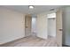 Spacious bedroom with multiple doorways provides an airy atmosphere and easy access at 670 Dupre Rd, McClellanville, SC 29458