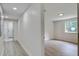 Hallway showing access to the shower and bedroom at 670 Dupre Rd, McClellanville, SC 29458