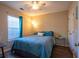 Bright bedroom featuring a serene color scheme, complemented by natural light from the window at 7322 Stoney Moss Way, Hanahan, SC 29410