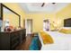 Bright bedroom featuring an ensuite bathroom and beautiful flooring at 112 Worthington Dr, Moncks Corner, SC 29461