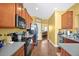 Functional kitchen layout with ample counter space and modern appliances at 112 Worthington Dr, Moncks Corner, SC 29461