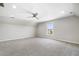 Bonus room with a large window for ample natural light and vaulted ceilings at 123 Gaslight Blvd, Summerville, SC 29483