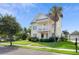 Two-story home with double balconies and well-kept lawn at 123 Gaslight Blvd, Summerville, SC 29483