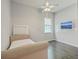 Simple bedroom with television on the wall, and a single bed at 139 Back Tee Cir, Summerville, SC 29485