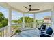 Charming balcony offers scenic views and comfortable seating, ideal for enjoying the outdoors at 1621 Folly Creek Way # D-8, Charleston, SC 29412