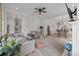 Open-concept living space featuring a spacious layout and modern design elements at 1894 Brittlebush Ln, Johns Island, SC 29455
