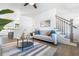 Bright living room with stylish decor, hardwood floors, and plenty of natural light at 2020 Piper Dr, Charleston, SC 29407