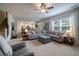 Inviting living room area featuring comfortable seating and an open floor plan at 2024 Lanneau Ln, Johns Island, SC 29455