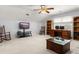 Bonus room with a TV area, office area, and a seating area at 207 Littlejohn St, Summerville, SC 29483