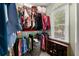 Organized walk-in closet featuring shelving, storage, and a window at 207 Littlejohn St, Summerville, SC 29483