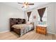Cozy bedroom featuring a wood bed and two windows at 2106 Clipstone Dr, Ladson, SC 29456